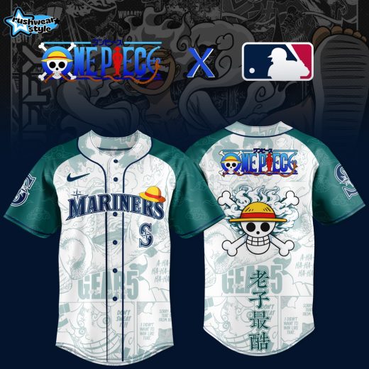 One Piece x Seattle Mariners MLB 2026 Edition Jersey
