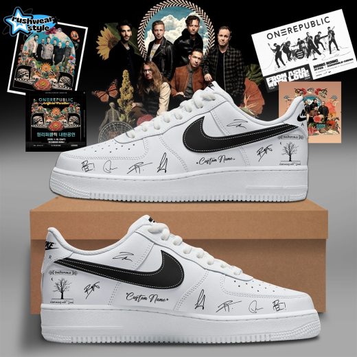 OneRepublic 2026 Limited Edition Air Force 1 Style Shoes