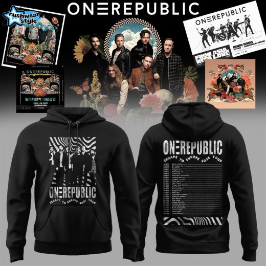 OneRepublic 2026 Limited Edition Fan Hoodie