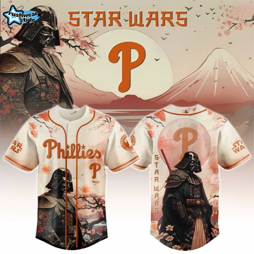 Philadelphia Phillies – Star War Edition Limited Jersey Japanese cherry blossoms