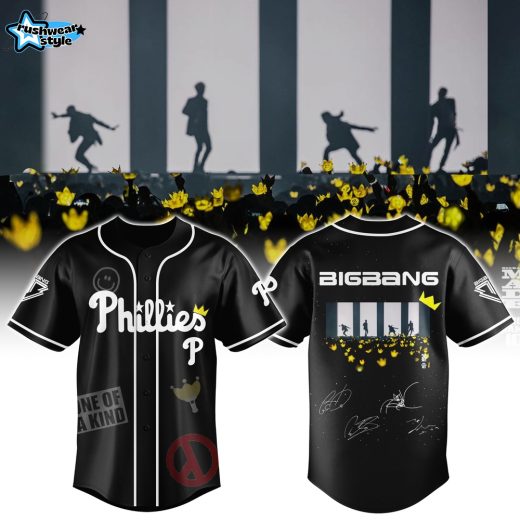 Philadelphia Phillies x BigBang The World Tour 2026 Jersey Limited Edition