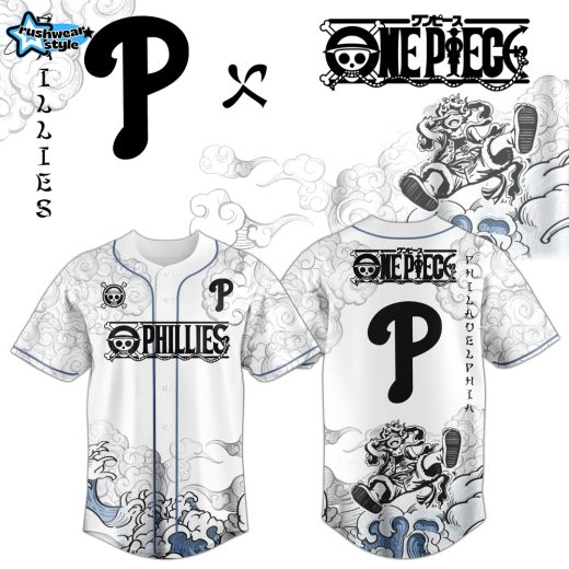 Philadelphia Phillies x Luffy Gear 5 Baseball Jersey