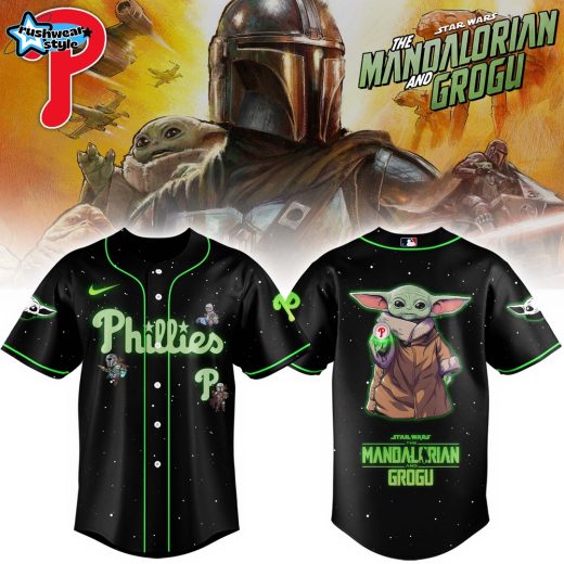 Philadelphia Phillies x The Mandalorian & Grogu Jersey Limited Edition + Selling Out Fast