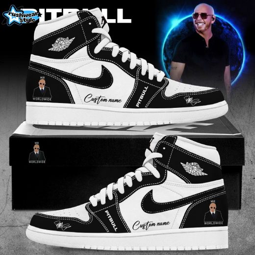 Pitbull “I’m Back Tour 2026” Custom Name Air Jordan 1 Shoes