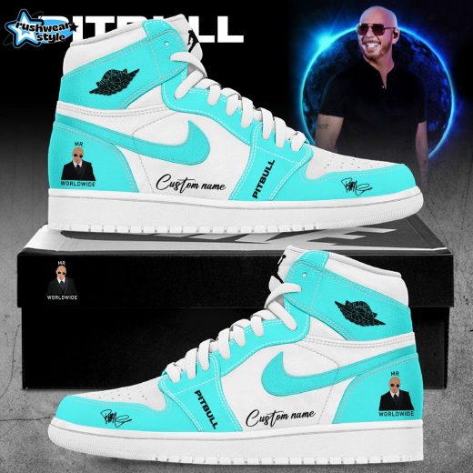 Pitbull “I’m Back Tour 2026” Version 3 Custom Name Air Jordan 1 Shoes