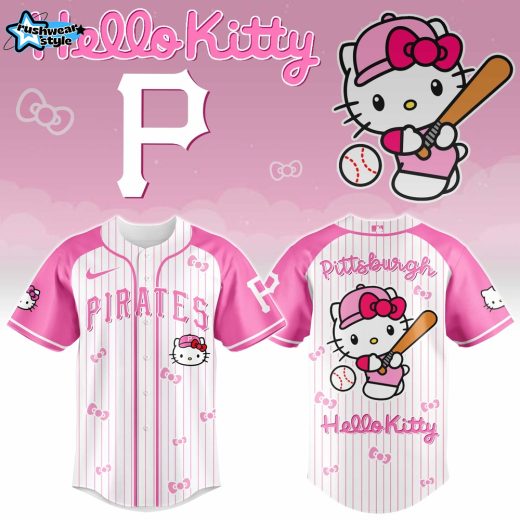 Pittsburgh Pirates Hello Kitty 2026 Limited Edition MLB Jersey Ver 2