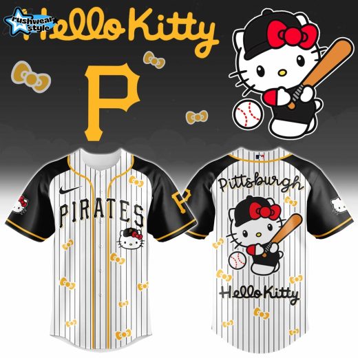 Pittsburgh Pirates Hello Kitty 2026 Special Edition Baseball Jersey