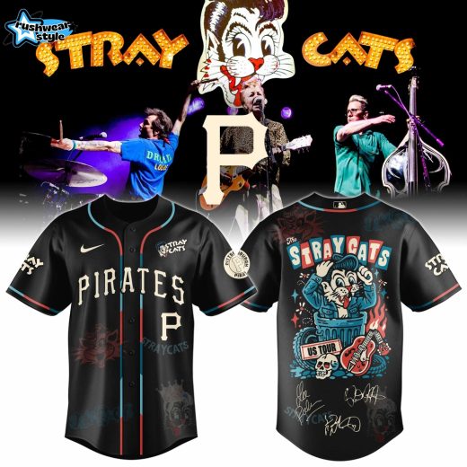 Pittsburgh Pirates Special Stray Cats US Tour 2026 Limited Edition Jersey
