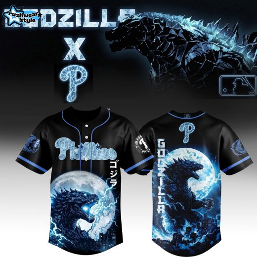 Pittsburgh Pirates x Godzilla Legendary Jersey Black Limited Edition 2026