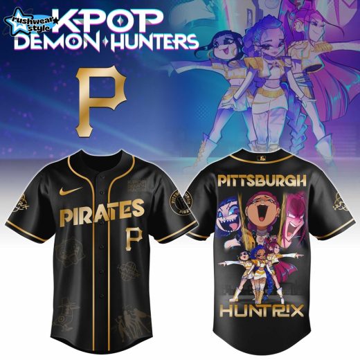 Pittsburgh Pirates x “Golden” Kpop Hunter Demon Jersey Limited Edition + Selling Out Fast