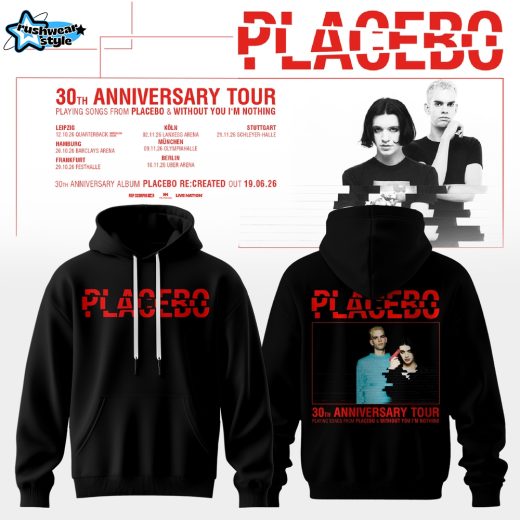 Placebo 30th Anniversary Tour Black Hoodie