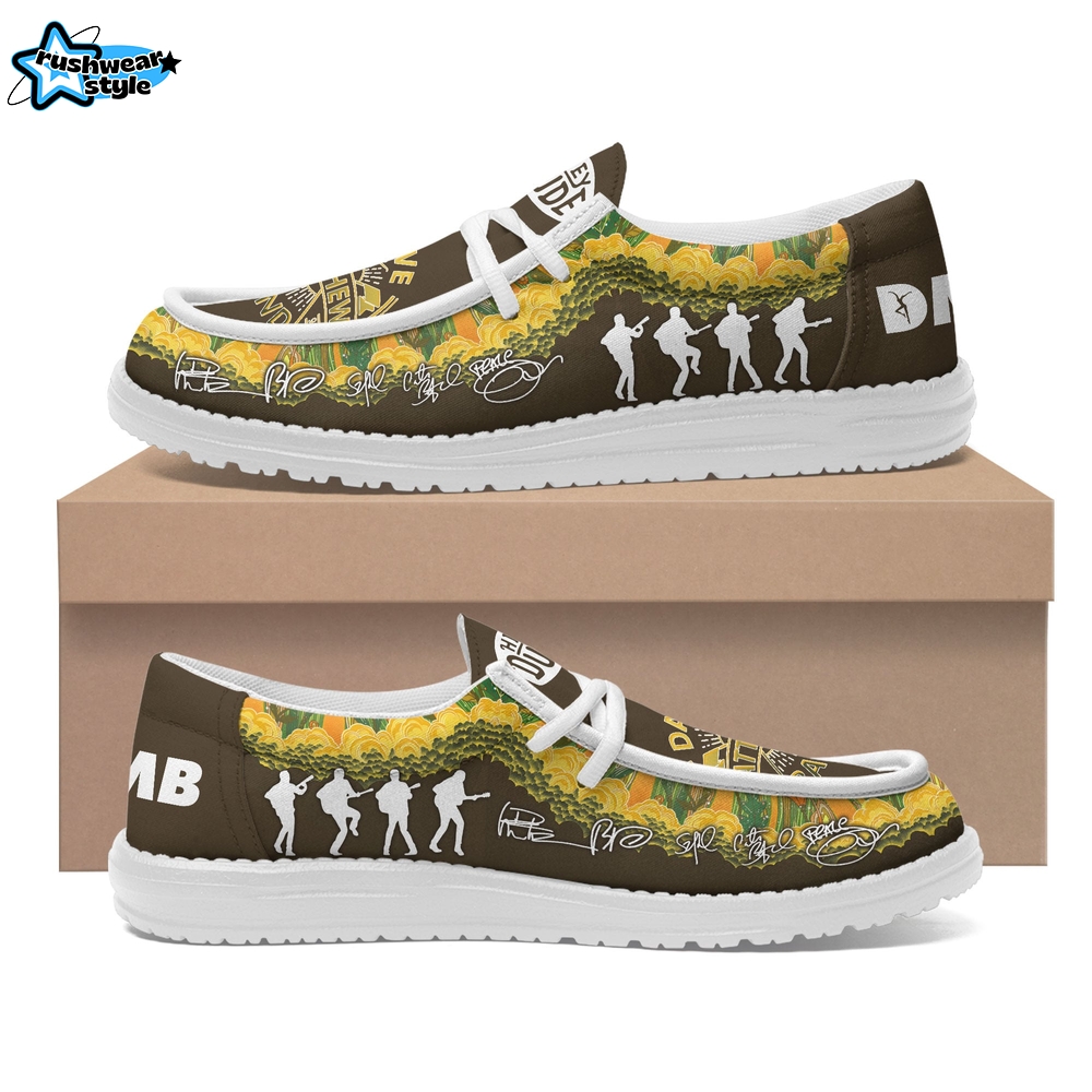 Premium Dave Matthews Band Firedancer Logo Hey Dude Shoes 2026 Premium Dave Matthews Band Firedancer Logo Hey Dude Shoes 2026