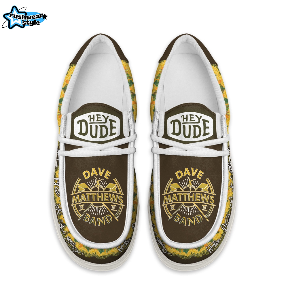 Premium Dave Matthews Band Firedancer Logo Hey Dude Shoes 2026 Premium Dave Matthews Band Firedancer Logo Hey Dude Shoes 2026