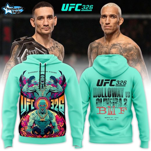 ProSphere Blue UFC 326 Artist Series Max Holloway vs. Charles Oliveira Hoodie