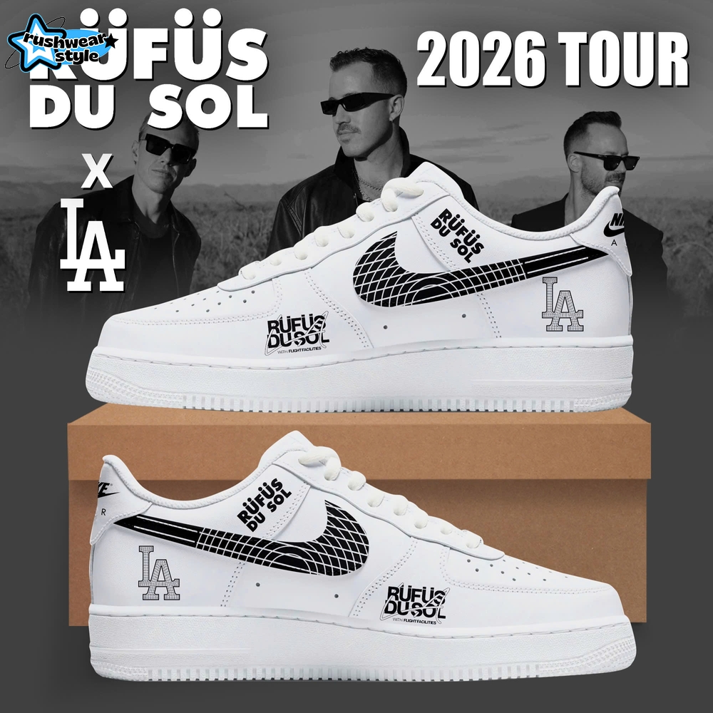 RÜFÜS DU SOL x Los Angeles Dodgers 2026 Tour AF1 Shoes RÜFÜS DU SOL x Los Angeles Dodgers 2026 Tour AF1 Shoes