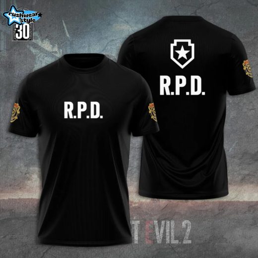Resident Evil 2 Remake x Leon Scott Kennedy 3D Apparel