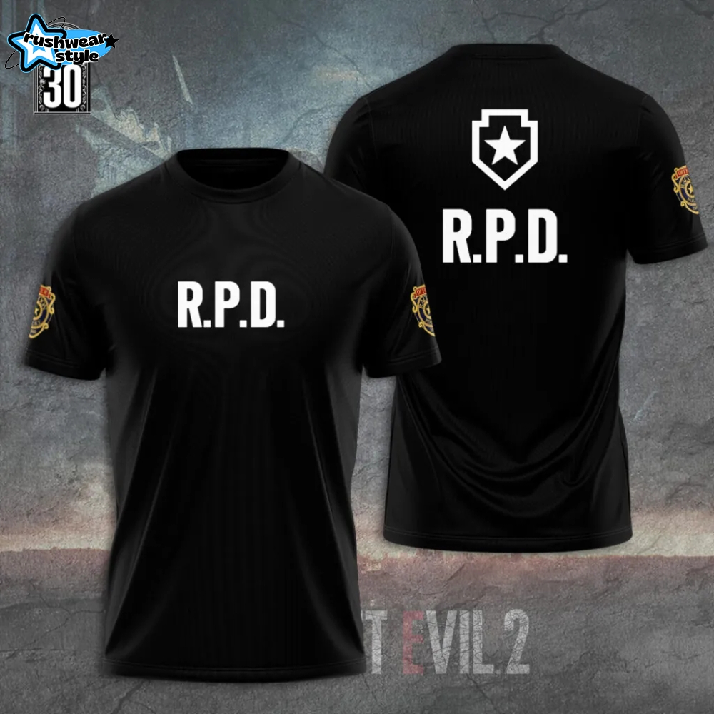 Resident Evil 2 Remake x Leon Scott Kennedy 3D Apparel Resident Evil 2 Remake x Leon Scott Kennedy 3D Apparel