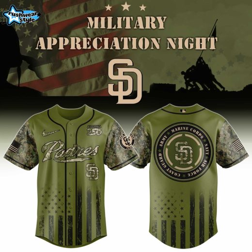 San Diego Padres – Military 2026 Limited Editions Jersey