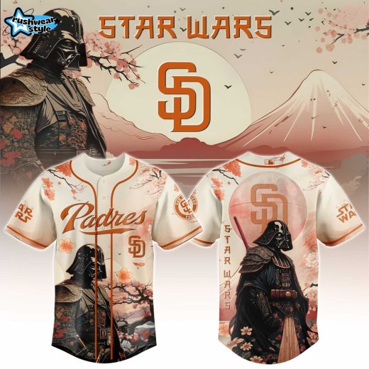 San Diego Padres – Star War Edition Limited Jersey Japanese cherry blossoms