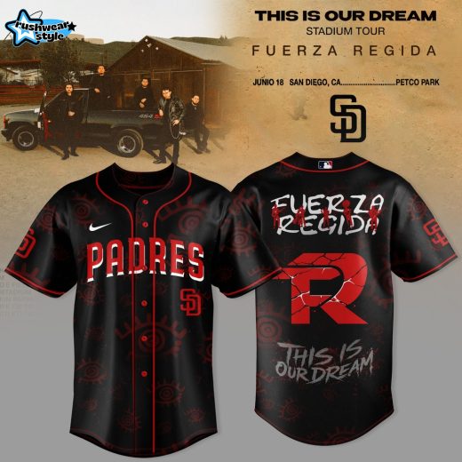San Diego Padres x Fuerza Regida 2026 Dream Stadium Tour Limited Jersey Collection