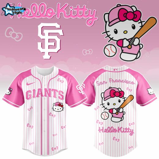 San Francisco Giants Hello Kitty 2026 Limited Edition MLB Jersey Ver 2
