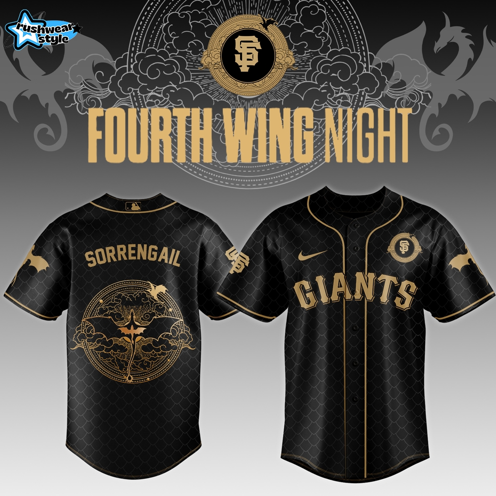 San Francisco Giants MLB x Fourth Wing Jersey 2026 San Francisco Giants MLB x Fourth Wing Jersey 2026