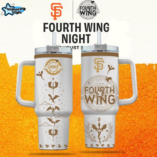 San Francisco Giants MLB x Fourth Wing Tumbler