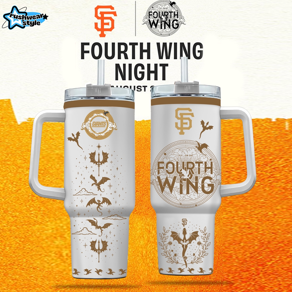 San Francisco Giants MLB x Fourth Wing Tumbler San Francisco Giants MLB x Fourth Wing Tumbler