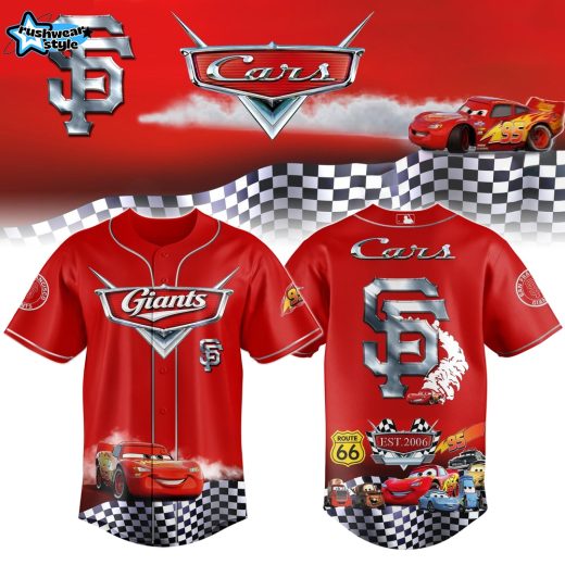 San Francisco Giants Special Cars 20th Anniversary Limited Edition Jersey