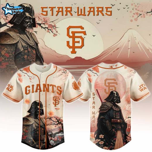 San Francisco Giants – Star War Edition Limited Jersey Japanese cherry blossoms