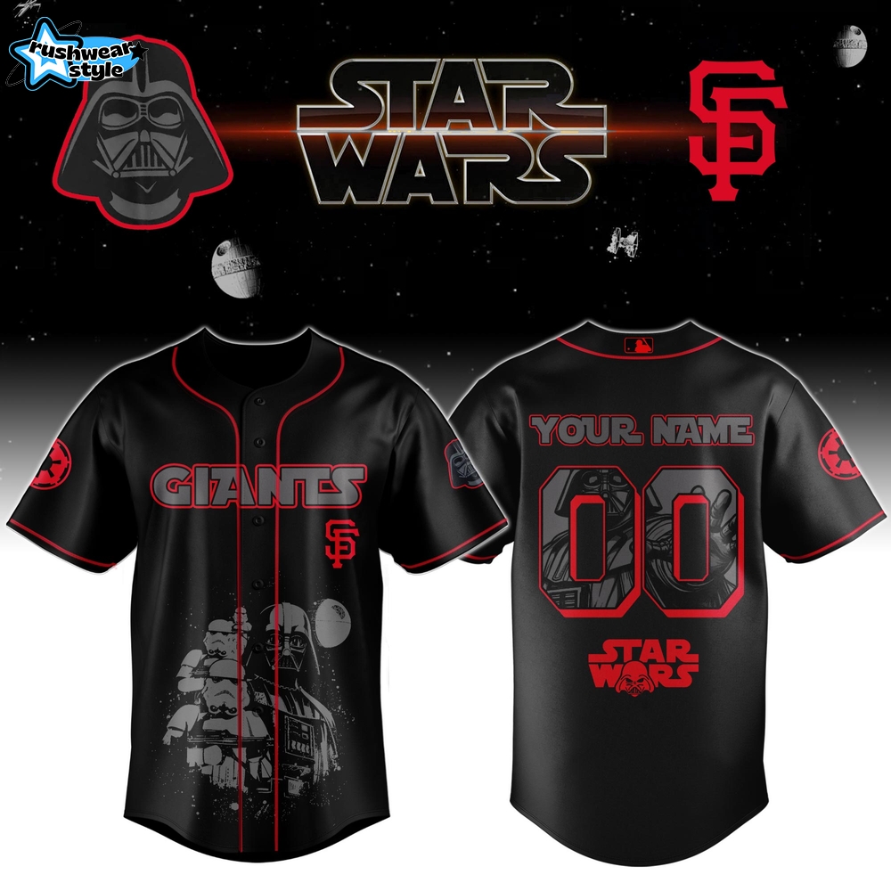 San Francisco Giants x Star Wars Dark Force 2026 Limited Baseball Jersey San Francisco Giants x Star Wars Dark Force 2026 Limited Baseball Jersey