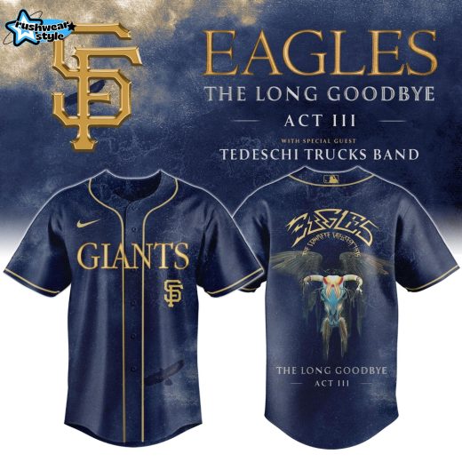 San Francisco Giants x ‘The Long Goodbye’ Final Tour Baseball Jersey – Litmied Edition