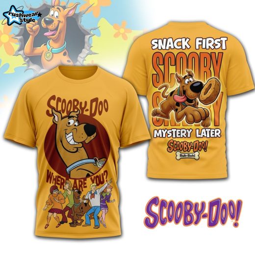 Scooby-Doo, Where Are You! Snack First Tshirt