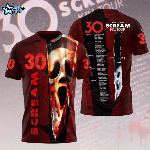 Scream 30th Anniversary 3D Apparel Ver2