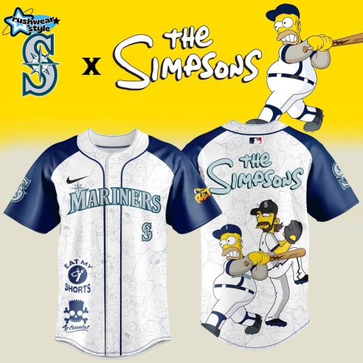 Seattle Mariners MLB x The Simpsons 2026 Edition Jersey