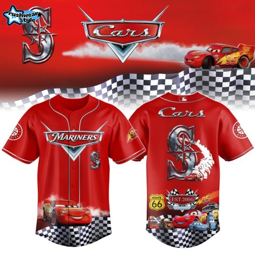 Seattle Mariners Special Cars 20th Anniversary Limited Edition Jersey