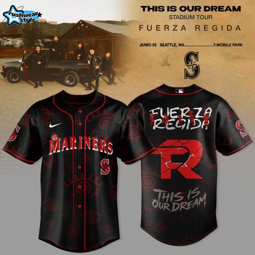 Seattle Mariners x Fuerza Regida Stadium Tour 2026 Premium Jersey Collection