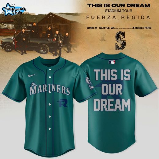 Seattle Mariners x Fuerza Regida – This Is Our Dream Stadium Tour 2026 Jersey Collection