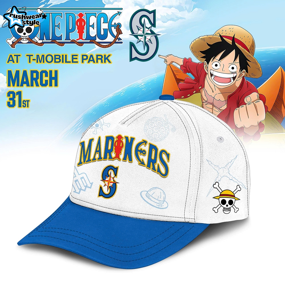 Seattle Mariners x One Piece Night 2026 Limited Edition Hoodie White Seattle Mariners x One Piece Night 2026 Limited Edition Hoodie White