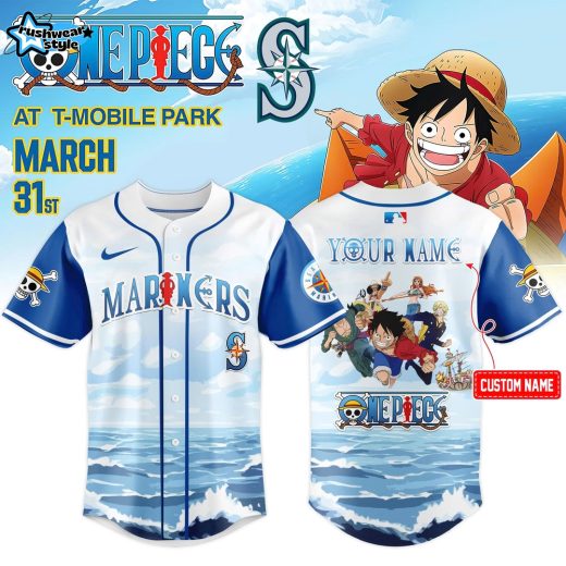 Seattle Mariners x One Piece Night 2026 Limited Edition Jersey