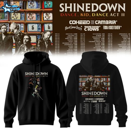 Shinedown Dance, Kid, Dance Act II Tour Hoodie – Version 3