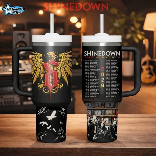 Shinedown Dance Kid Dance Act Ii 2026 Tour 40oz Tumbler