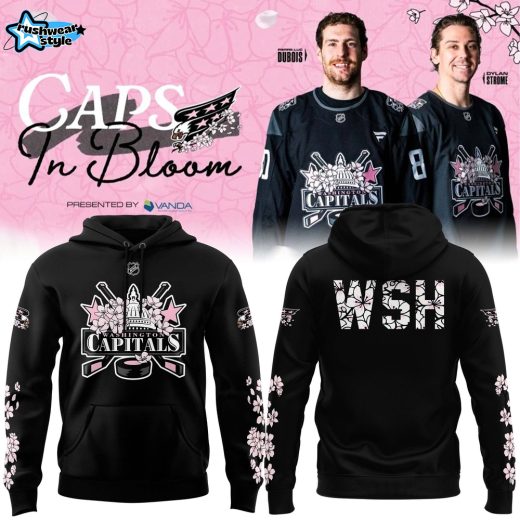 Special 2026 Cherry Blossom Washington Capitals Hoodie