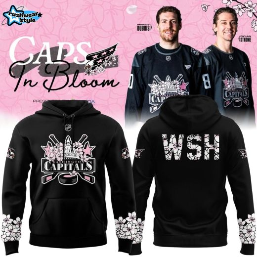 Special 2026 Cherry Blossom Washington Capitals Hoodie Ver2