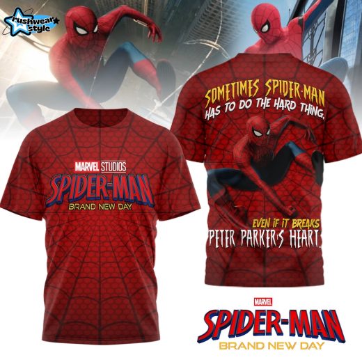 Spiderman Brand New Day Marvel Studios Shirt