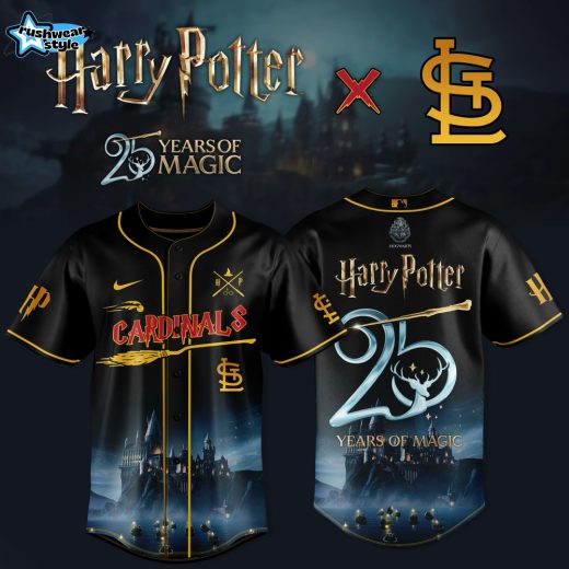 St. Louis Cardinals Harry Potter 25th Anniversary Magic Baseball Jersey
