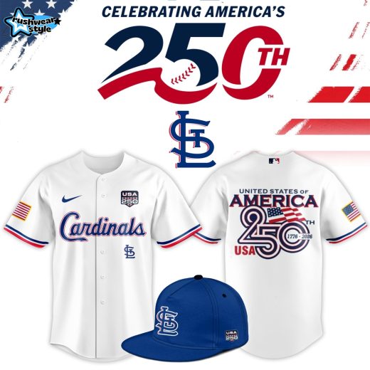 St. Louis Cardinals USA 250th Anniversary Limited Baseball Jersey