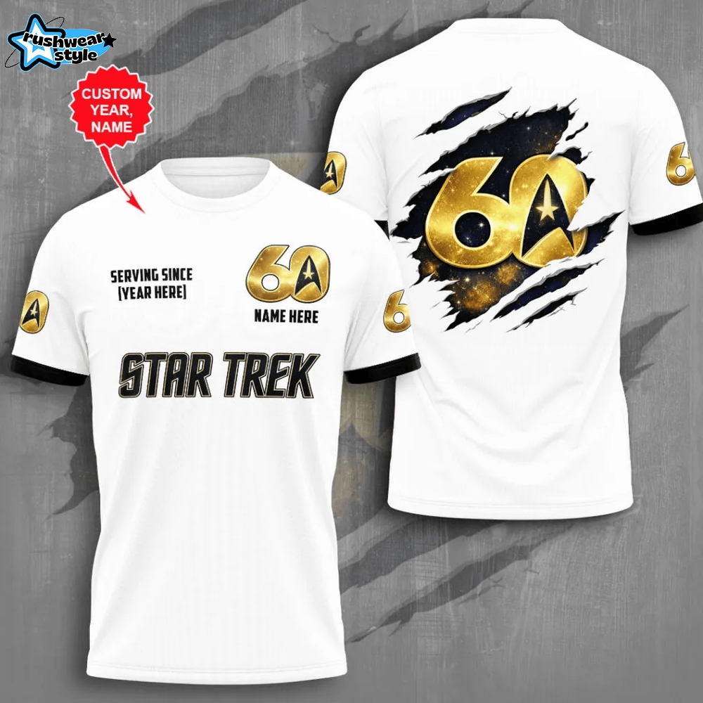 Star Trek 60th Anniversary 1966–2026 Collector’s Edition T-Shirt Star Trek 60th Anniversary 1966–2026 Collector’s Edition T-Shirt