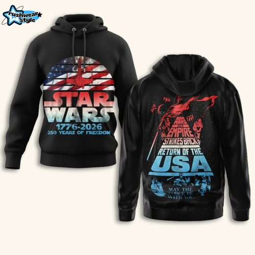 Star Wars 1776–2026 Semiquincentennial 250 Years Of Freedom United States Edition Hoodie