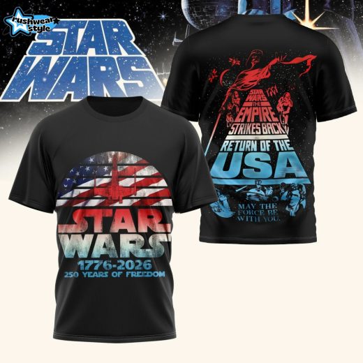 Star Wars 1776–2026 Semiquincentennial 250 Years Of Freedom United States Edition T-shirt
